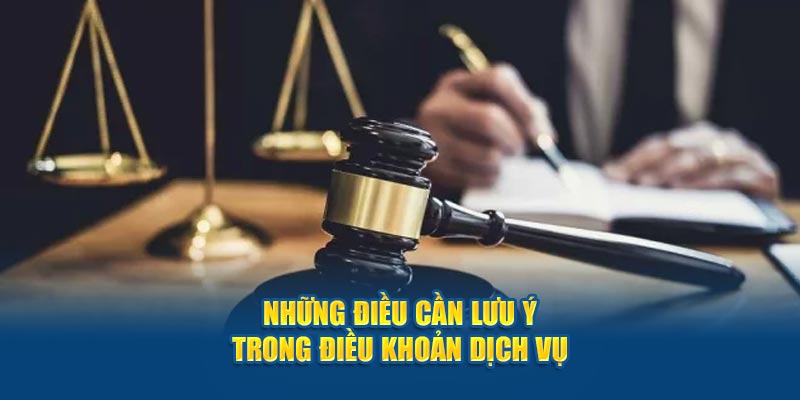 Những điểm cần lưu ý trong điều khoản dịch vụ